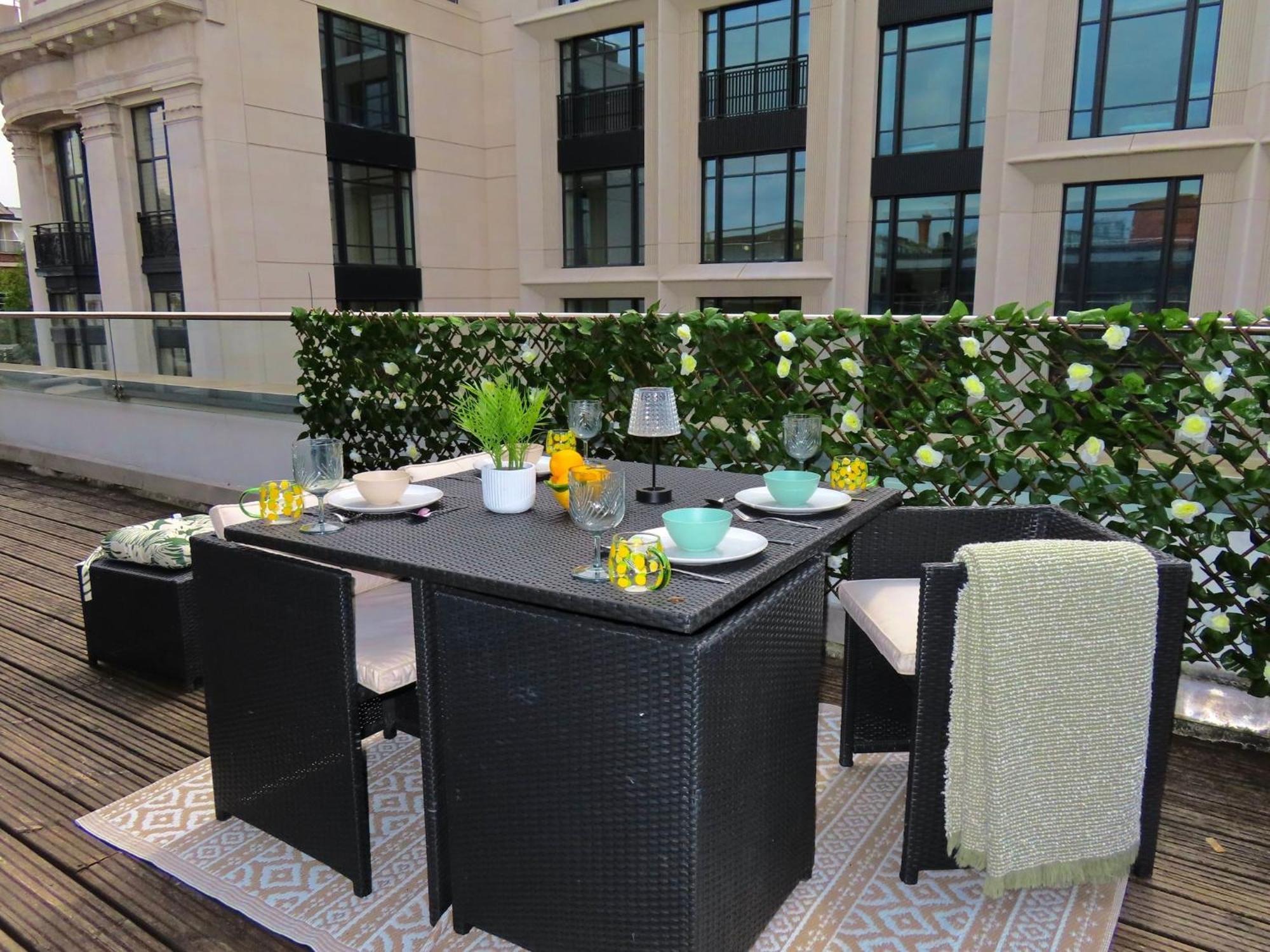 Spacious 3-Bed 3-Bath Luxury Apartment With Balcony Hyde Park 伦敦 外观 照片
