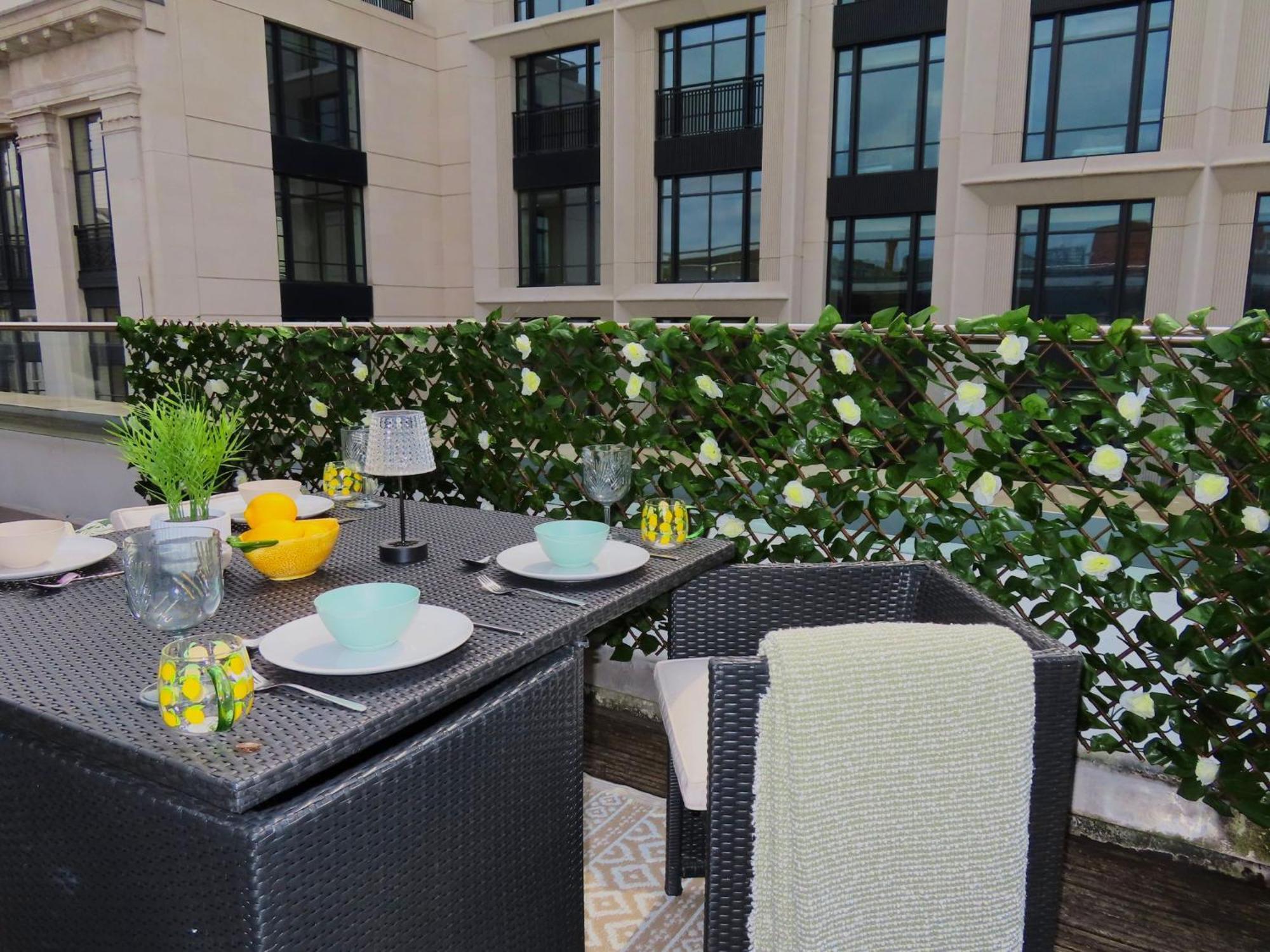 Spacious 3-Bed 3-Bath Luxury Apartment With Balcony Hyde Park 伦敦 外观 照片